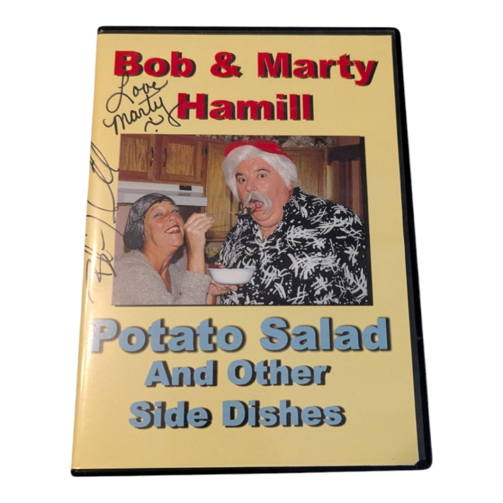 Bob & Marty Hamill Potato Salad And Other Side Dishes DVD Signed Autographed